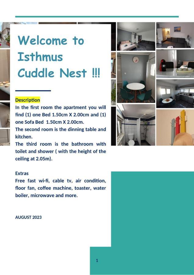 Apartament Isthmus Cuddly Nest Isthmia Zewnętrze zdjęcie